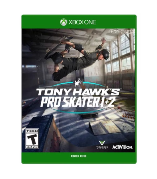 Restored Activision Tony Hawk's Pro Skater 1 \u0026 2 (XB1) (Refurbished)